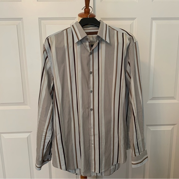 Perry Ellis Other - Perry Ellis Men’s Striped Dress Shirt